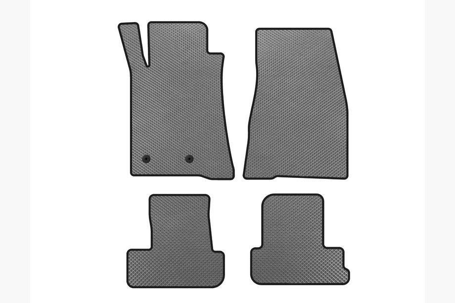 Ford Mustang 2005-2014 Tapis de sol EVA (2009-2014, GT, Cabriolet, Gris) Image