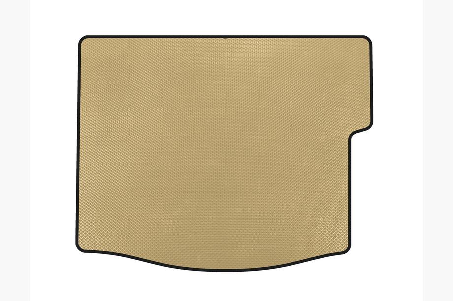 Ford Focus III 2011-2017 Tapis de coffre EVA (avec caisson de basses, HB, Beige) Photo 1