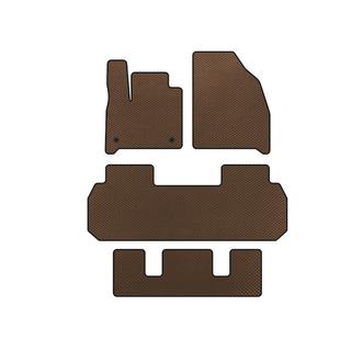 Tapis de sol EVA (3 Rangées, Marron)