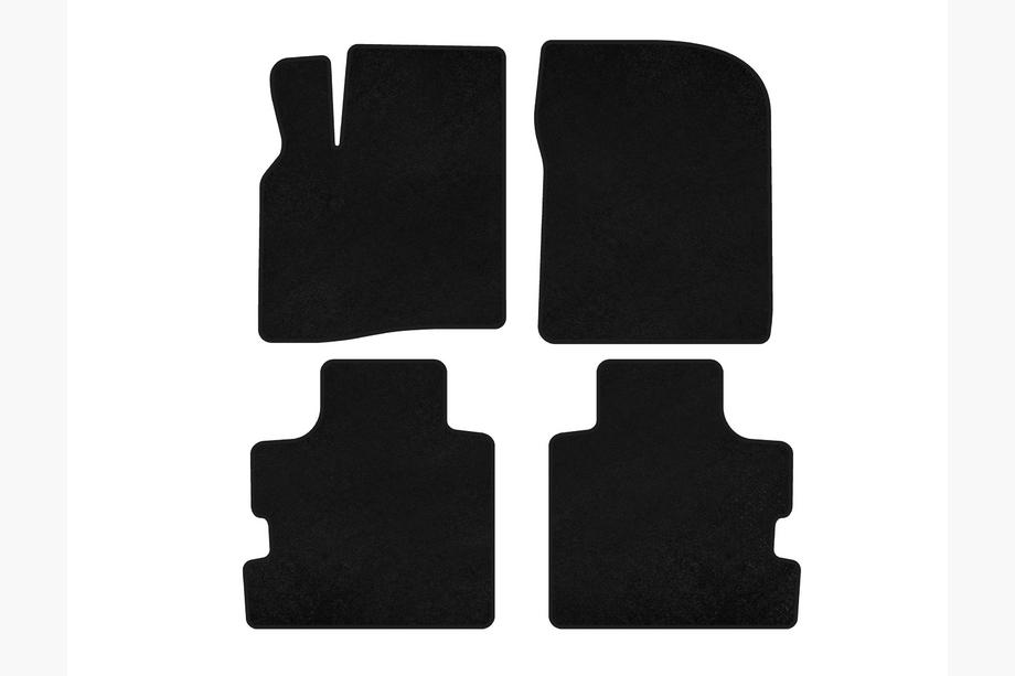 Chrysler Pacifica 2004-2008 Tapis de sol textile Classic (Noir) Image