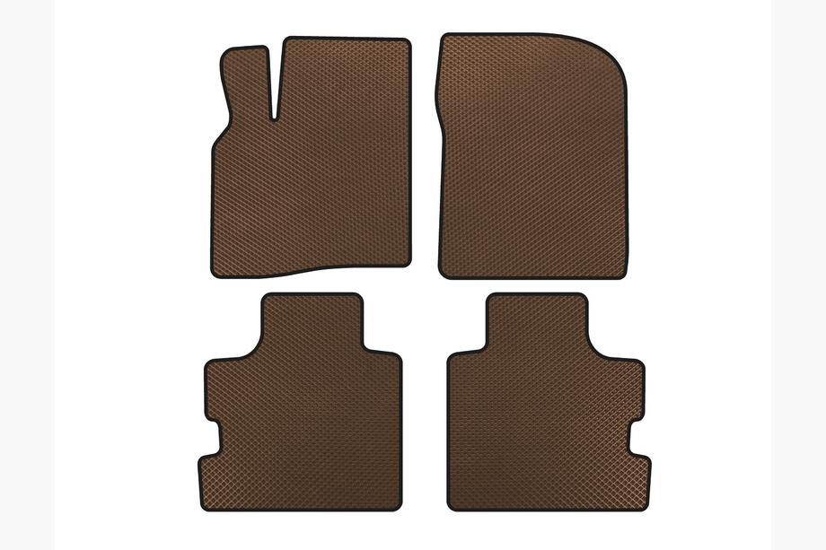 Chrysler Pacifica 2004-2008 Tapis de sol EVA (Marron) Image