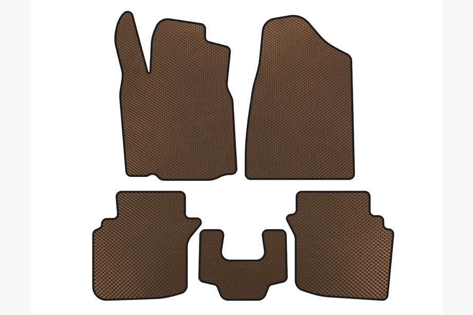 Chrysler Sebring II 2001-2006 Tapis de sol EVA (2004-2006, Marron) Image