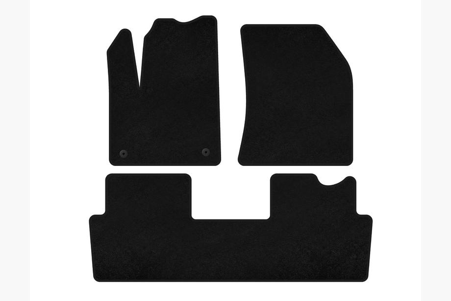 Citroen DS-7 2017- Tapis de sol textile Classic (2018+, Noir) Image