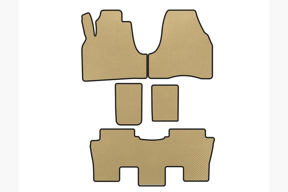 Citroen C-8 2002-2014 Tapis de sol EVA (Beige) Image