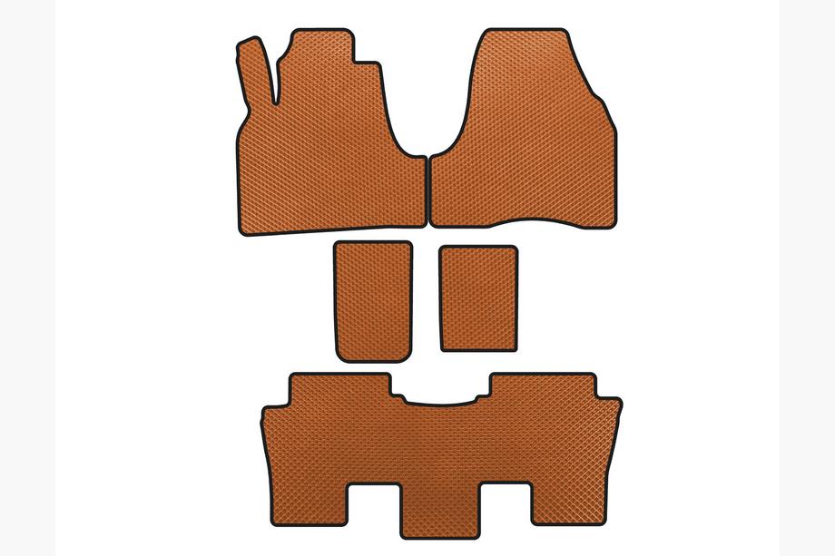 Citroen C-8 2002-2014 Tapis de sol EVA (Orange) Image