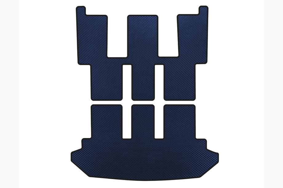 Citroen C-8 2002-2014 Tapis de coffre EVA V2 (Bleu) Image