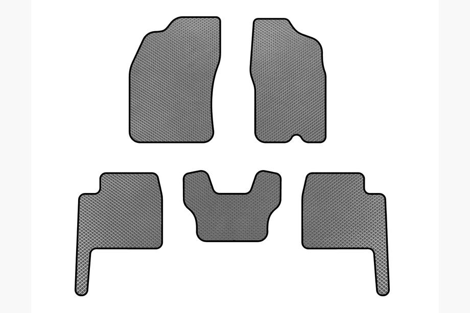 Dodge Durango 2004-2009 Tapis de sol EVA (Gris) Image