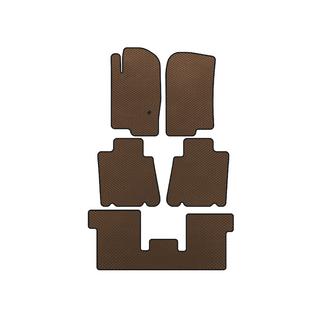 Tapis de sol EVA (3 Rangées, Marron)