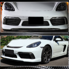 Porsche Boxster/Cayman 982 (718) 2016- Caches antibrouillards (2016-2019, carbone) photo 4