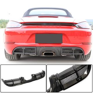Diffuseur arrière de pare-chocs V1 (2016-2019, Carbone) Porsche Boxster/Cayman 982 (718) 2016- photo 1