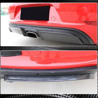 Diffuseur de Pare-chocs Arrière V2 (2016-2019, Carbone) Porsche Boxster/Cayman 982 (718) 2016- photo 4