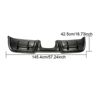 Diffuseur de Pare-chocs Arrière V3 (2016-2019, Carbone) Porsche Boxster/Cayman 982 (718) 2016- photo 4