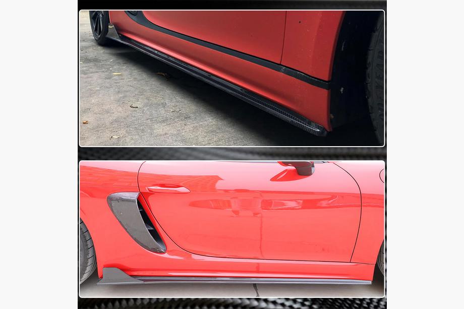 Porsche Boxster/Cayman 982 (718) 2016- Bas de Caisse V1 (2016-2019, Carbone) Photo 5