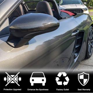 Coques de Rétroviseurs (Carbone) Porsche Boxster/Cayman 982 (718) 2016- photo 2