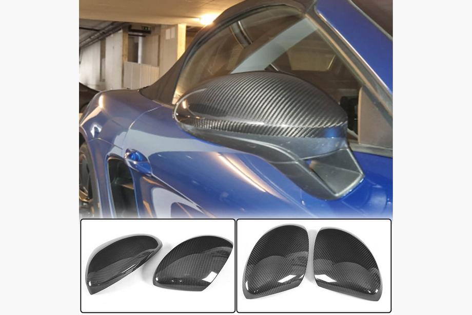 Porsche Boxster/Cayman 982 (718) 2016- Coques de Rétroviseurs (Carbone) Image