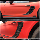 Porsche Boxster/Cayman 982 (718) 2016- Caches d’ailes avant (Carbone) photo 5