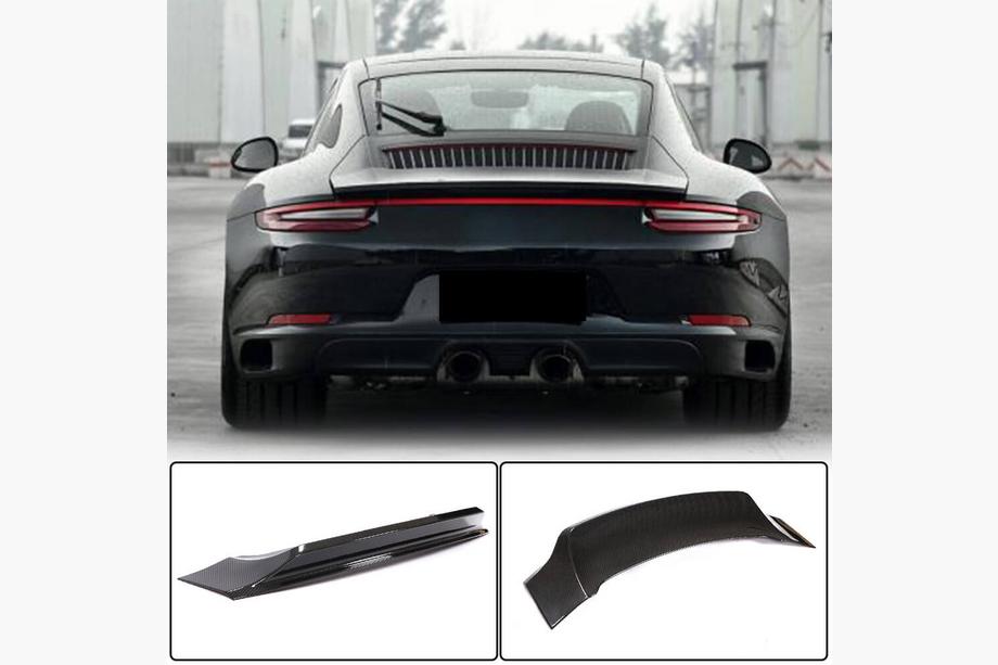 Porsche 911 (991) 2011–2019 Spoiler V3 (Carbone) Image