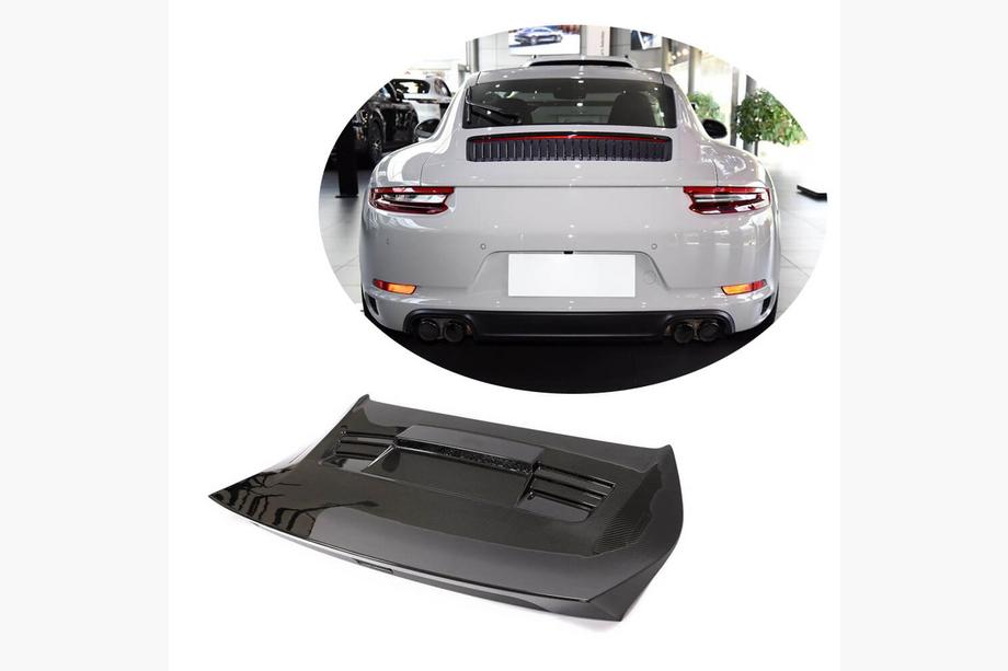 Porsche 911 (991) 2011–2019 Couvercle de coffre (Carbone) Image