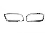Volkswagen Caddy 2004-2010 Couvre-phares (2 pcs, Acier Inoxydable) photo 3