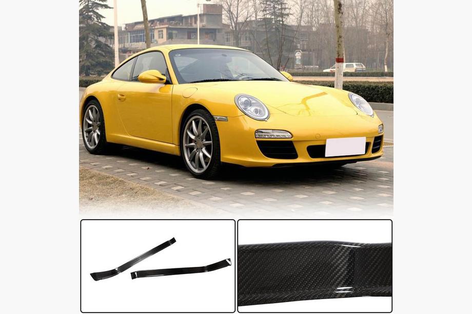 Porsche 911 (997) 2004–2012 Couvre Seuils de Porte (Carbone) Photo 1
