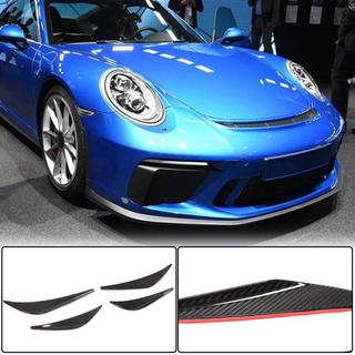 Extensions de pare-chocs avant V1 (pour GT3 (RS) 2017-2019, Carbone) Porsche 911 (991) 2011–2019 photo 1