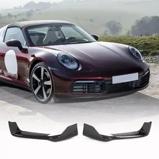 Flaps de pare-chocs avant en carbone pour Carrera 4 S 4S photo 1