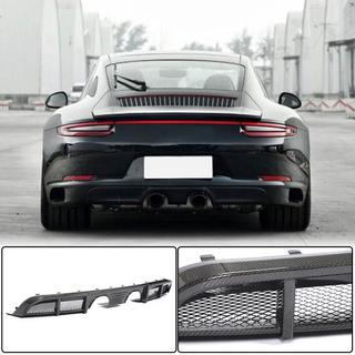 Diffuseur de pare-chocs arrière pour Carrera 4 GTS 2017-2018, Carbone Porsche 911 (991) 2011–2019 photo 1