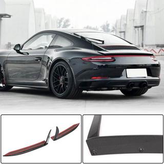 Couvre pare-chocs arrière pour Carrera 4 GTS 2017-2018, Carbone Porsche 911 (991) 2011–2019 photo 1