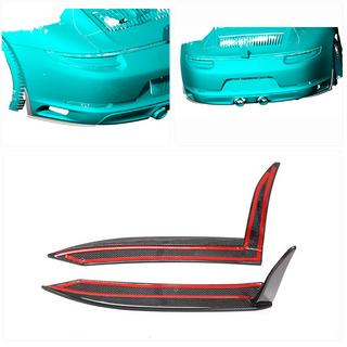 Couvre pare-chocs arrière pour Carrera 4 GTS 2017-2018, Carbone Porsche 911 (991) 2011–2019 photo 2