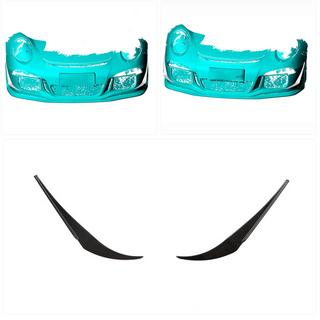 Extensions de pare-chocs avant V1 (pour GT3 (RS) 2014-2015, Carbone) Porsche 911 (991) 2011–2019 photo 2