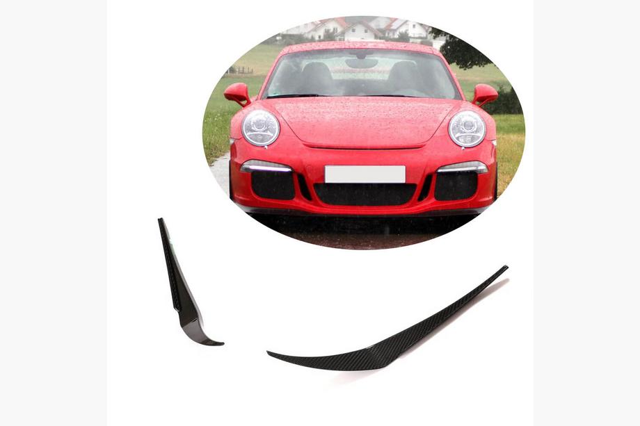 Porsche 911 (991) 2011–2019 Extensions de pare-chocs avant V1 (pour GT3 (RS) 2014-2015, Carbone) Image