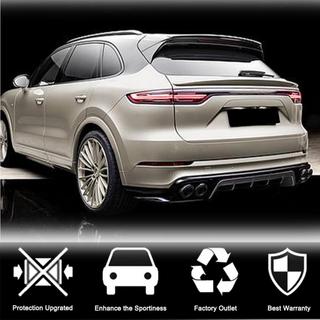 Diffuseur de pare-chocs arrière (2018-2023, Carbone) Porsche Cayenne 2018- photo 3