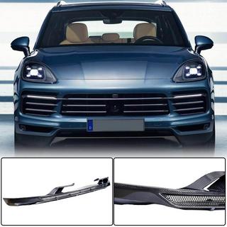 Extension de lèvre avant (pour Base 2018-2023, Carbone) Porsche Cayenne 2018- photo 1