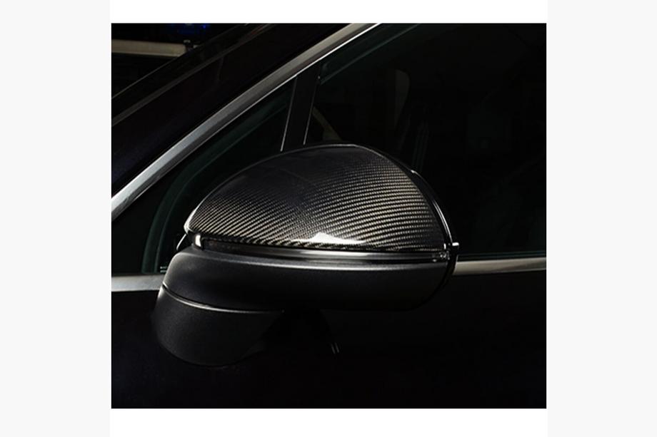 Porsche Cayenne 2018- Coques de Rétroviseurs (2018-2023, Carbone) Image