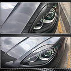 Porsche Macan 2014-2024 Paupières de phares (2014-2018, Carbone) photo 5