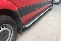 Volkswagen Crafter 2006-2016 Marchepieds latéraux Fullmond (2 pcs, aluminium) photo 2