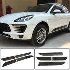 Porsche Macan 2014-2024 Moulures de portes (2014-2021, Carbone) photo 1