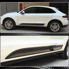 Porsche Macan 2014-2024 Moulures de portes (2014-2021, Carbone) photo 4