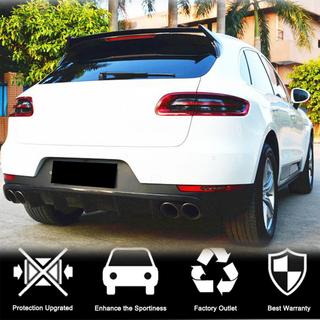 Diffuseur de Pare-chocs Arrière V1 (2014-2021, Carbone) Porsche Macan 2014-2024 photo 2