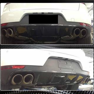 Diffuseur de Pare-chocs Arrière V1 (2014-2021, Carbone) Porsche Macan 2014-2024 photo 4