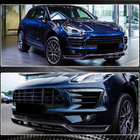 Porsche Macan 2014-2024 Lame Avant Pare-chocs V2 (2014-2018, Carbone) photo 4