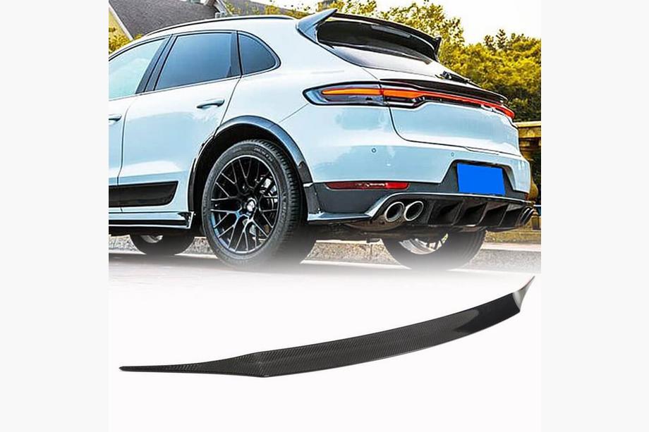 Porsche Macan 2014-2024 Spoiler inférieur (2021+, Carbone) Image