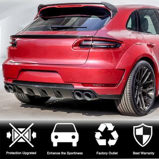 Spoiler inférieur (2014-2018, Carbone) Porsche Macan 2014-2024 photo 3