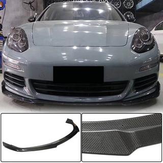 Lame avant de pare-chocs (pour Base 2013-2016, Carbone) Porsche Panamera 2009-2016 photo 1