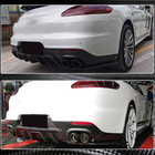 Porsche Panamera 2009-2016 Diffuseur de Pare-chocs Arrière (2013-2016, Carbone) photo 4