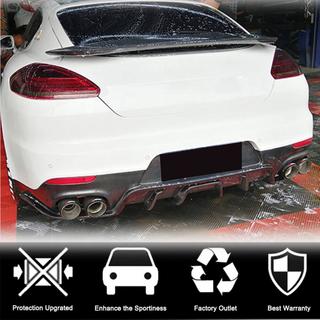 Diffuseur de Pare-chocs Arrière (2013-2016, Carbone) Porsche Panamera 2009-2016 photo 2