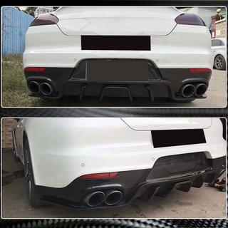 Diffuseur de Pare-chocs Arrière (2013-2016, Carbone) Porsche Panamera 2009-2016 photo 3
