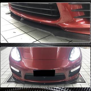 Lame avant de pare-chocs V1 (pour Turbo/Turbo S/GTS) Porsche Panamera 2009-2016 photo 3
