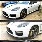 Porsche Panamera 2009-2016 Lame avant V2 pour pare-chocs (pour Turbo/Turbo S/GTS) photo 3