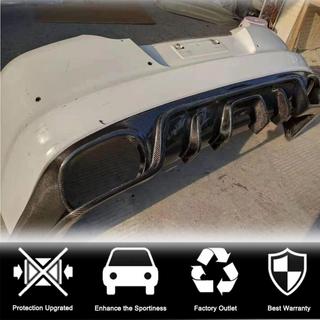 Diffuseur de Pare-chocs Arrière (2009-2013, Carbone) photo 2